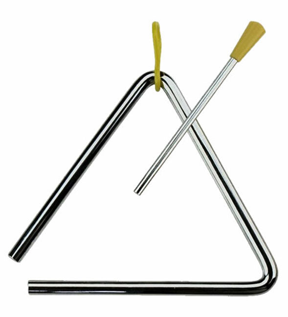 Percussion Plus 10" Triangle with Striker Hand Percussion Sound Effect