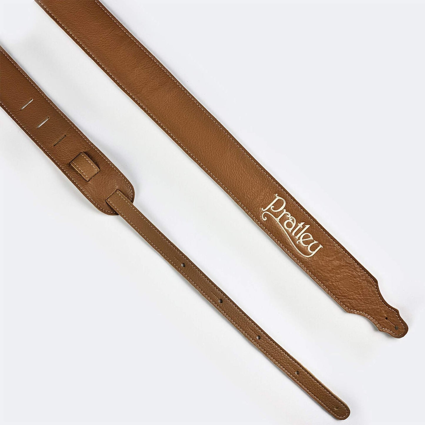 Pratley Caramel Leather Strap with Suede Backing 2.5