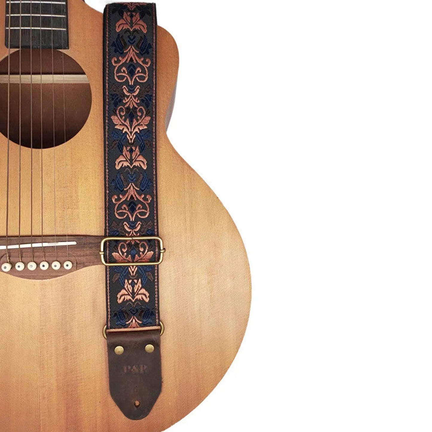 P&P Jacquard Strap - Copper Tapestry