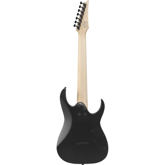 Ibanez RG7421EXLBKF Left Handed 7-String Electric Guitar - Black Flat