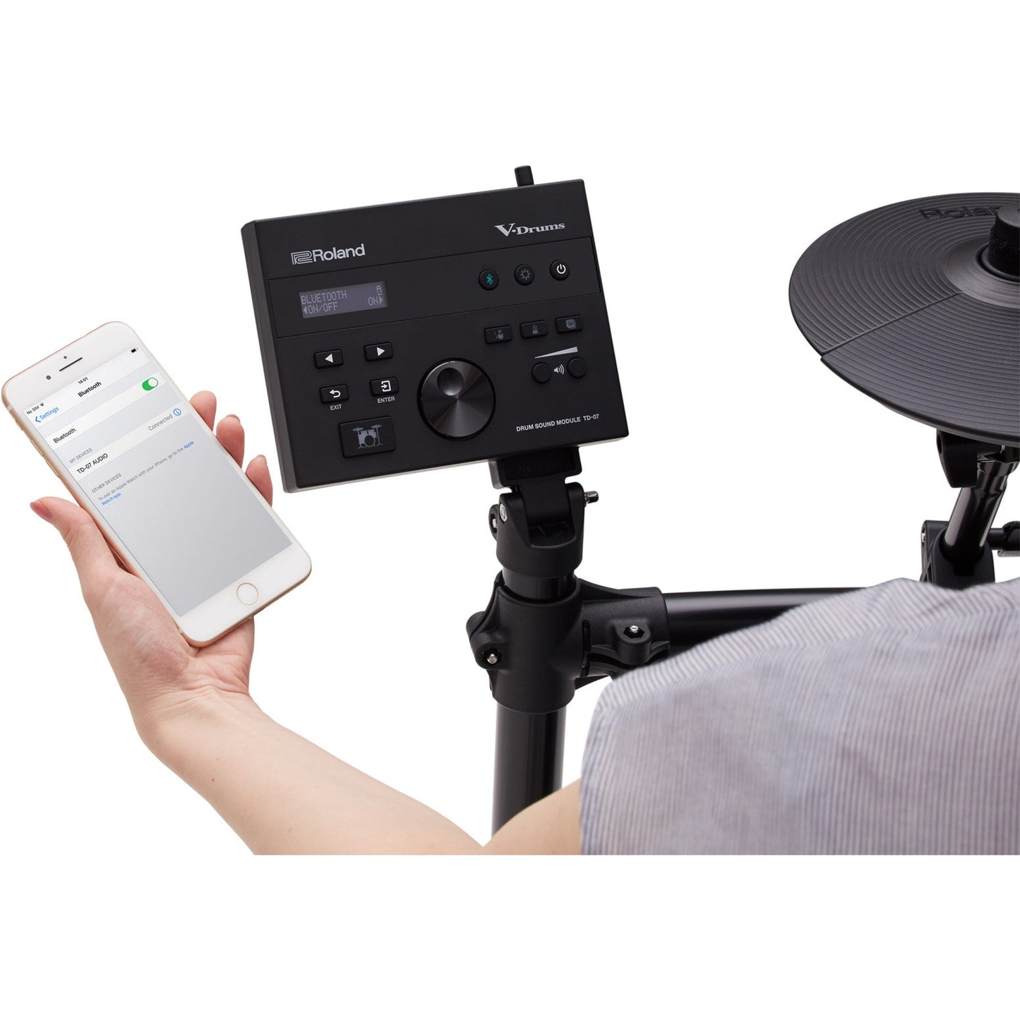 Roland TD-07KV Electronic Drum Kit from Joondalup Music Centre 10