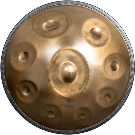 Sela Harmony Handmade Stainless Steel Handpan with Bag (D Kurd 9)