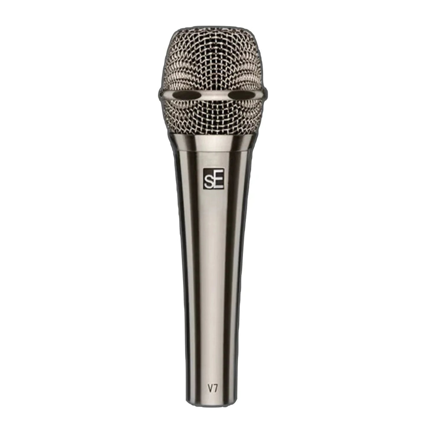 sE Electronics V7 Supercardioid Dynamic Vocal Microphone - Brushed Nickel