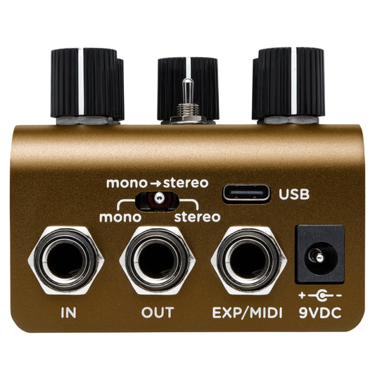 Strymon Olivera Vintage Oil Can Echo - Effect Pedal inputs