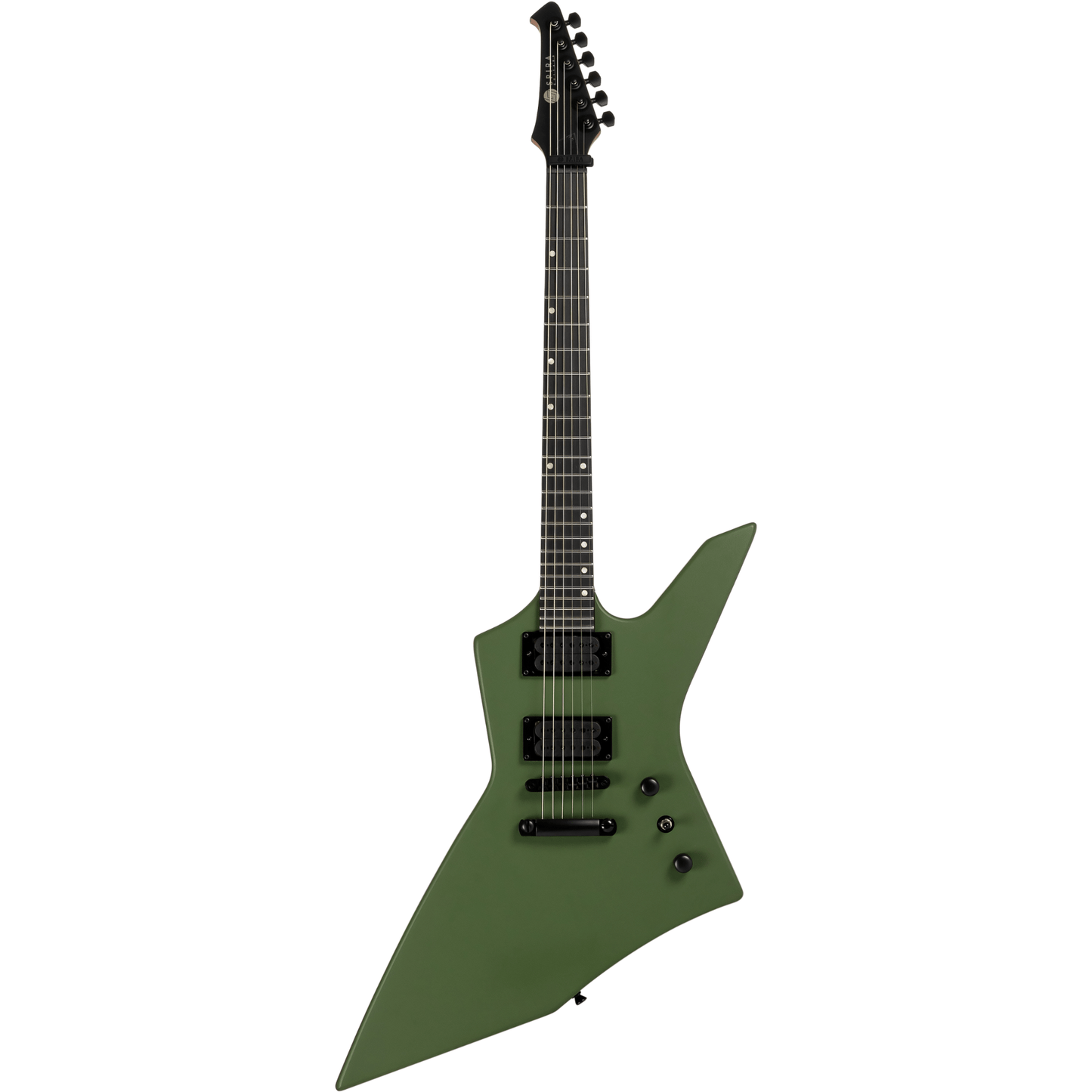 Spira X-400-MGR Electric Guitar - Satin Green