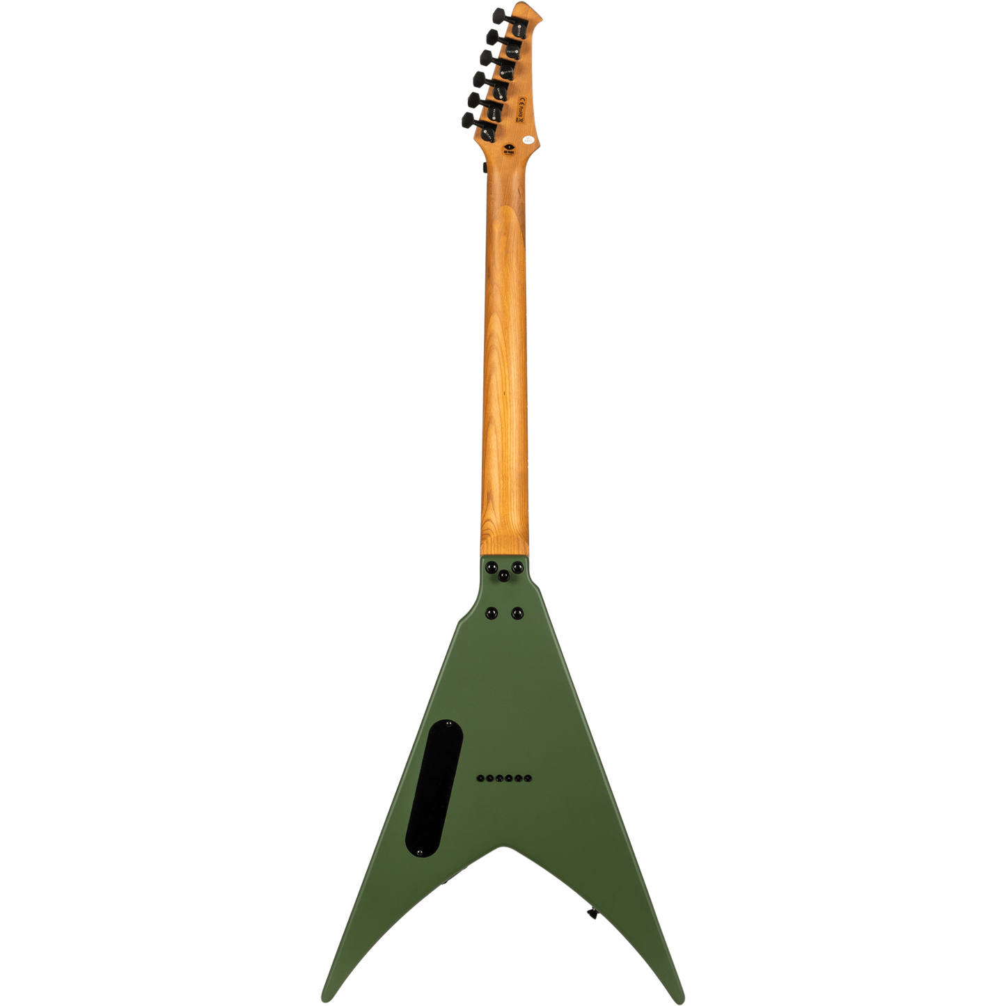 Spira V-400-MGR Electric Guitar - Satin Green