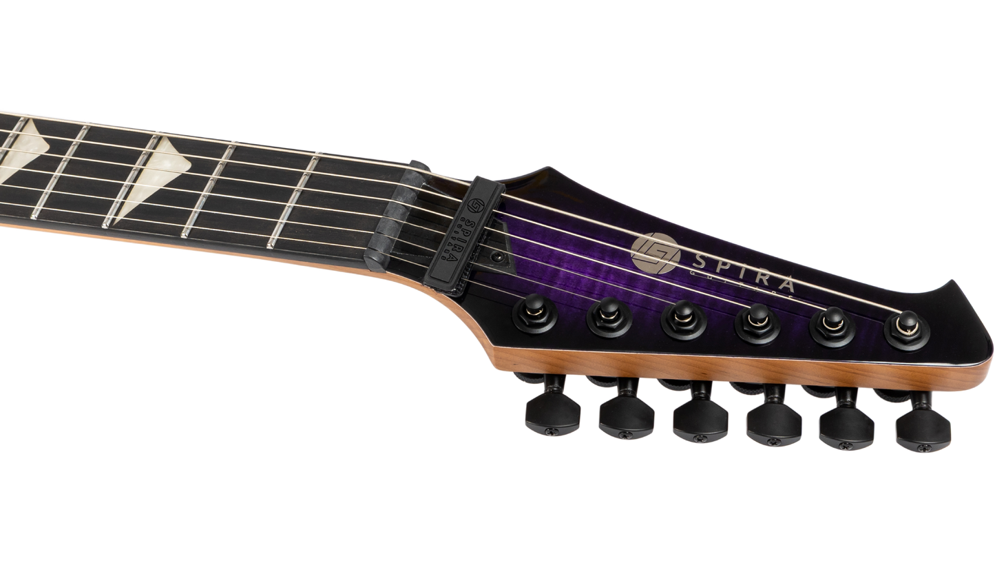 Spira V-500-TPP E Electric Guitar - Transucent Purple