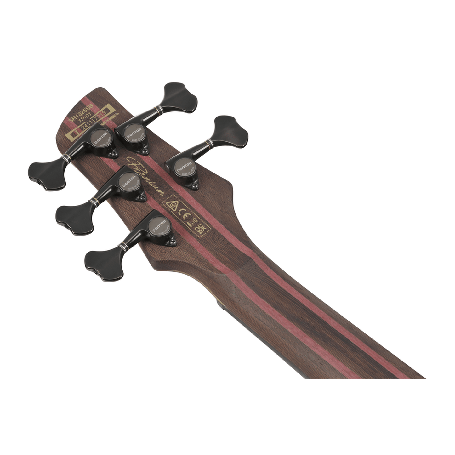 Ibanez SR1325SBIVF Premium Electric 5 String Bass W/Bag - Icebreaker Wave