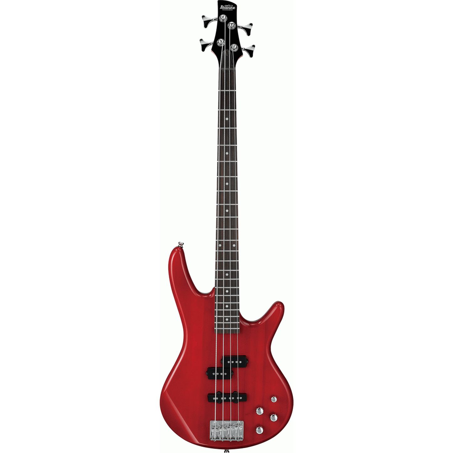 Ibanez SR200 Bass Guitar - Transparent Red - Joondalup Music Centre