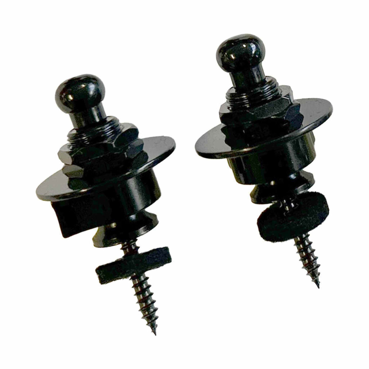 GT Schaller Style Strap Lock Set in Black Finish