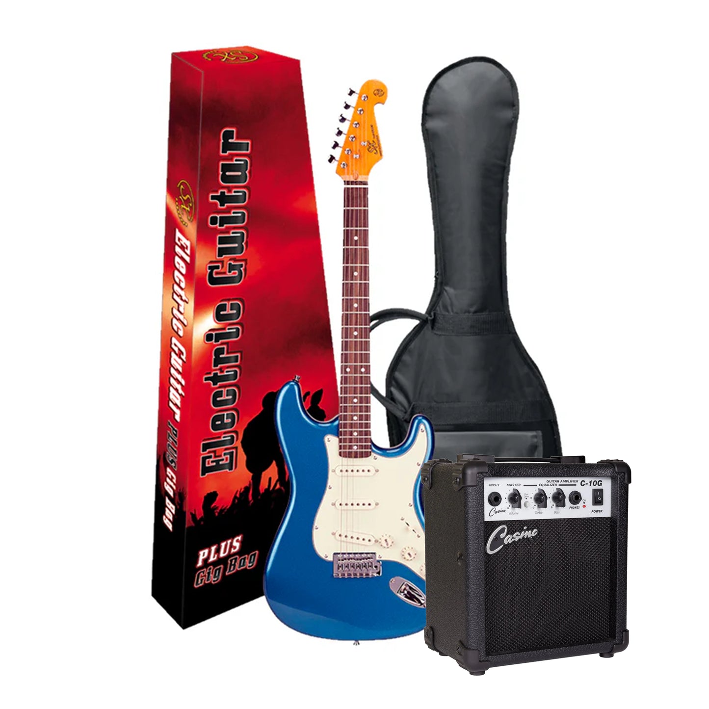 SX Vintage Style Electric Pack - Lake Placid Blue