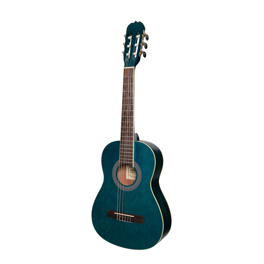 Sanchez 1/2 Size Student Classical Guitar w/Bag - Blue