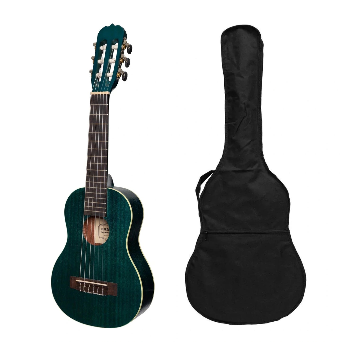 Sanchez 1/4 Size Student Classical Guitar w/Bag - Blue