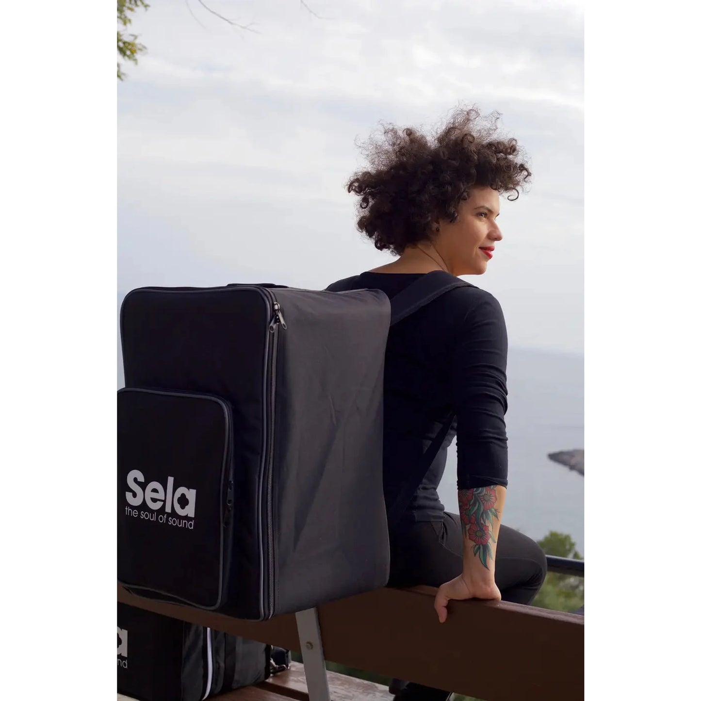 Sela Cajon Rucksack Bag - Black