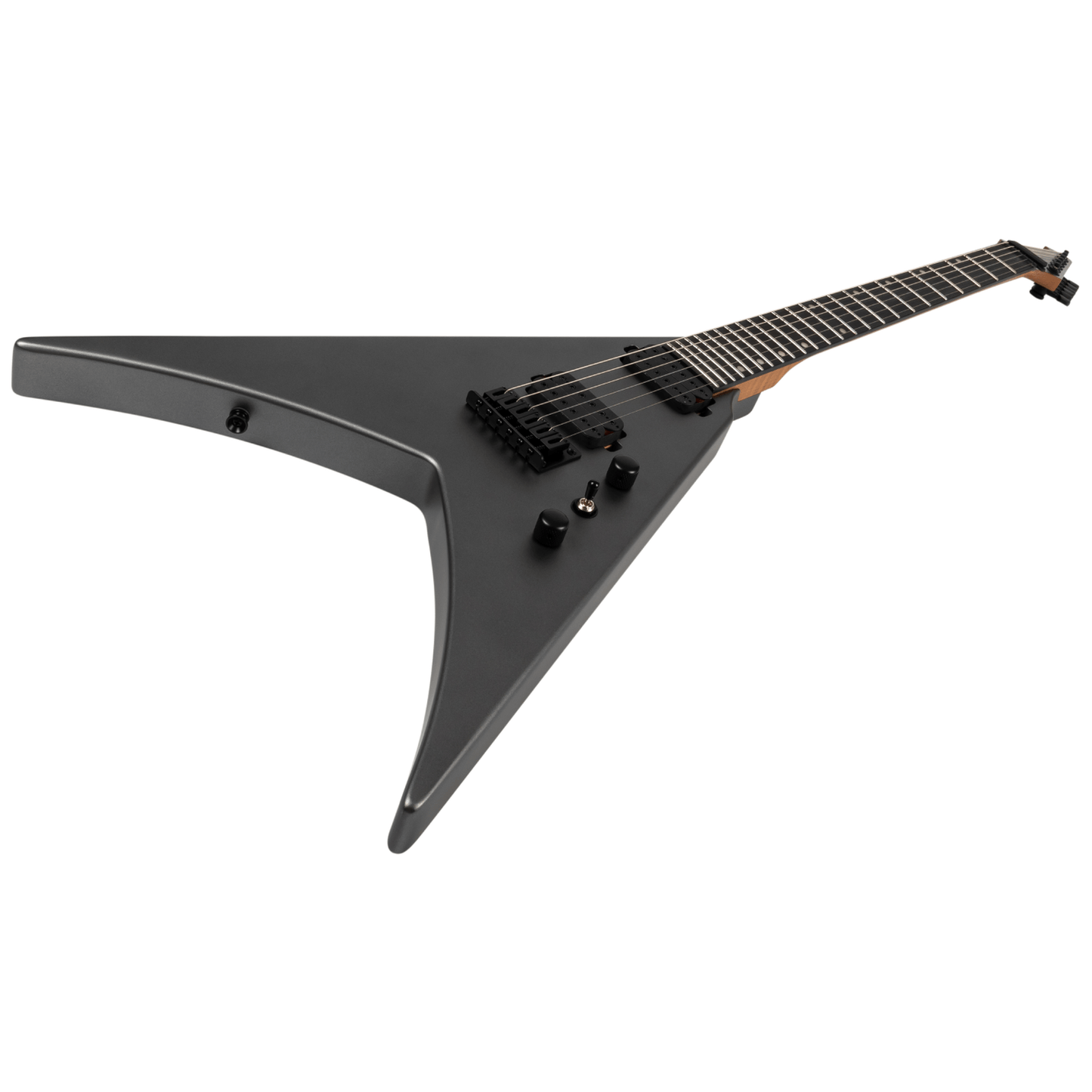 Spira V-400-MSL Electric Guitar - Satin Silver