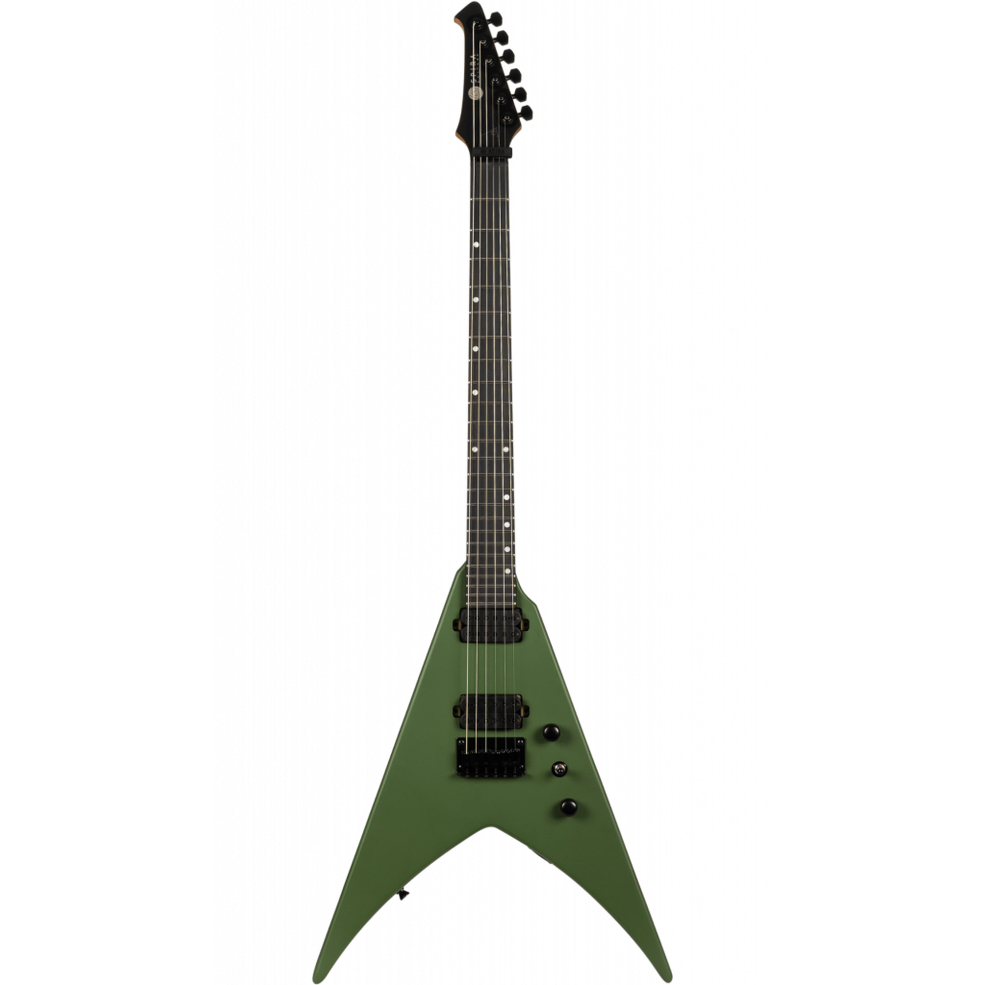 Spira V-400-MGR Electric Guitar - Satin Green from Joondalup Music Centre