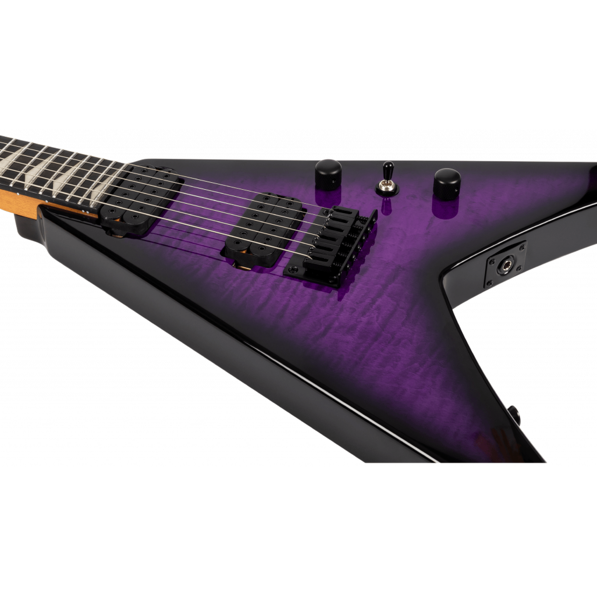 Spira V-500-TPP E Electric Guitar - Transucent Purple from Joondalup Music Centre 3