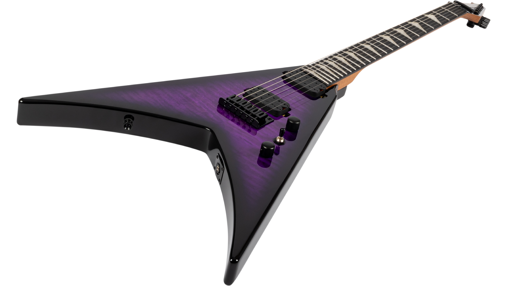 Spira V-500-TPP E Electric Guitar - Transucent Purple from Joondalup Music Centre 4