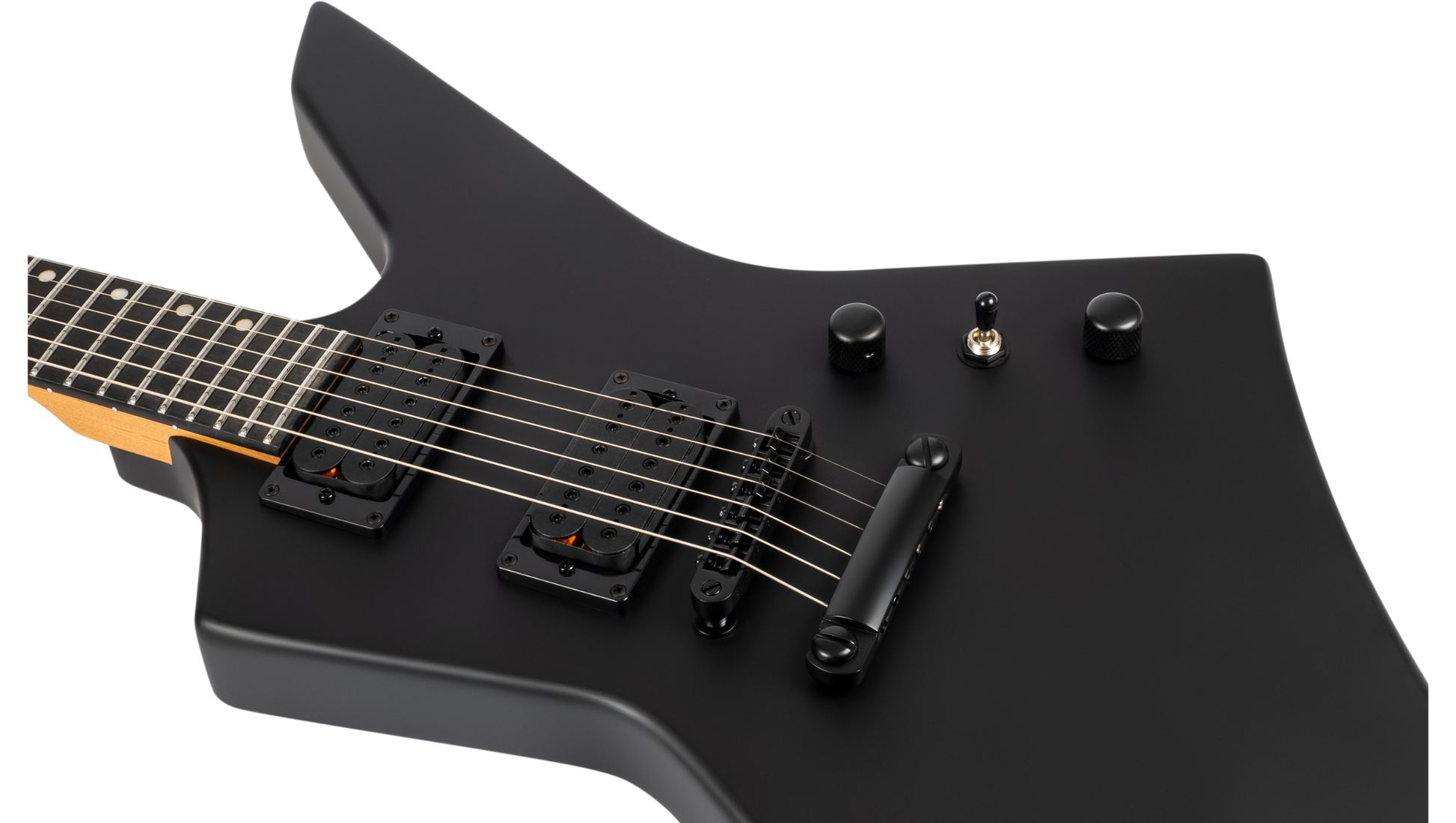 Spira X-400-MBK Electric Guitar - Satin Black from Joondalup Music Centre 3