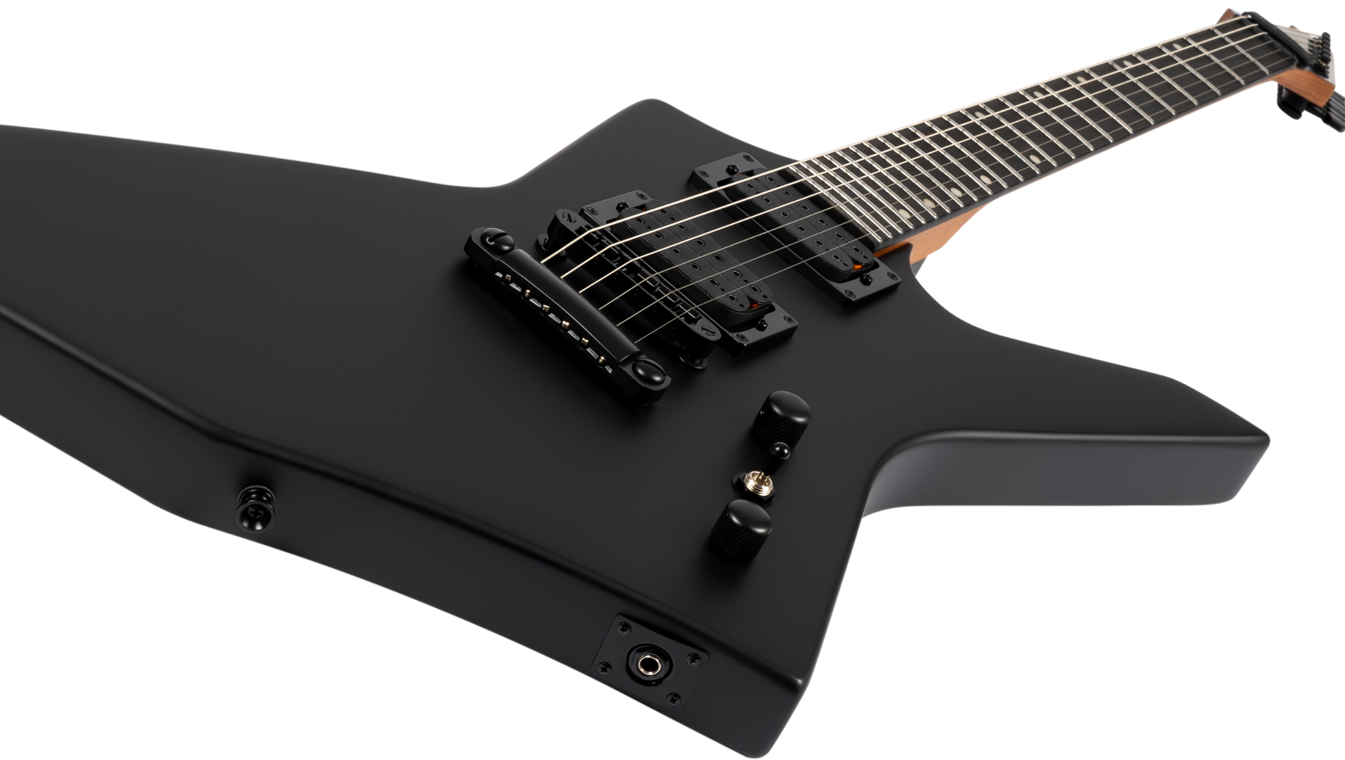 Spira X-400-MBK Electric Guitar - Satin Black from Joondalup Music Centre 4