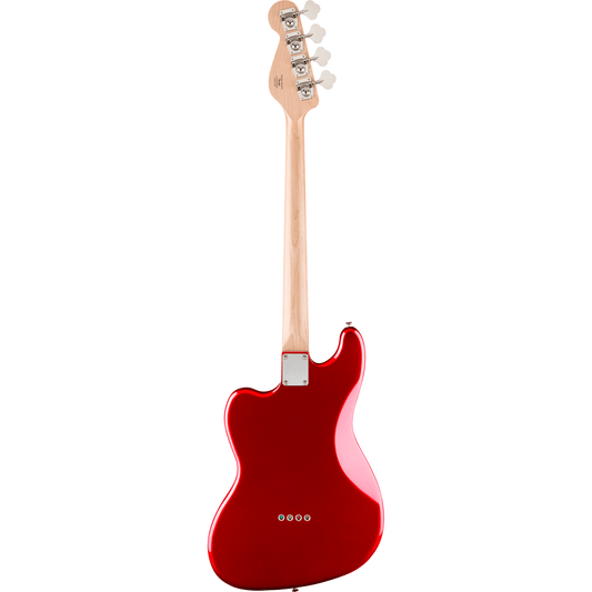Squier Limited Edition Paranormal Rascal HH Bass - Candy Apple Red from Joondalup Music Centre 2