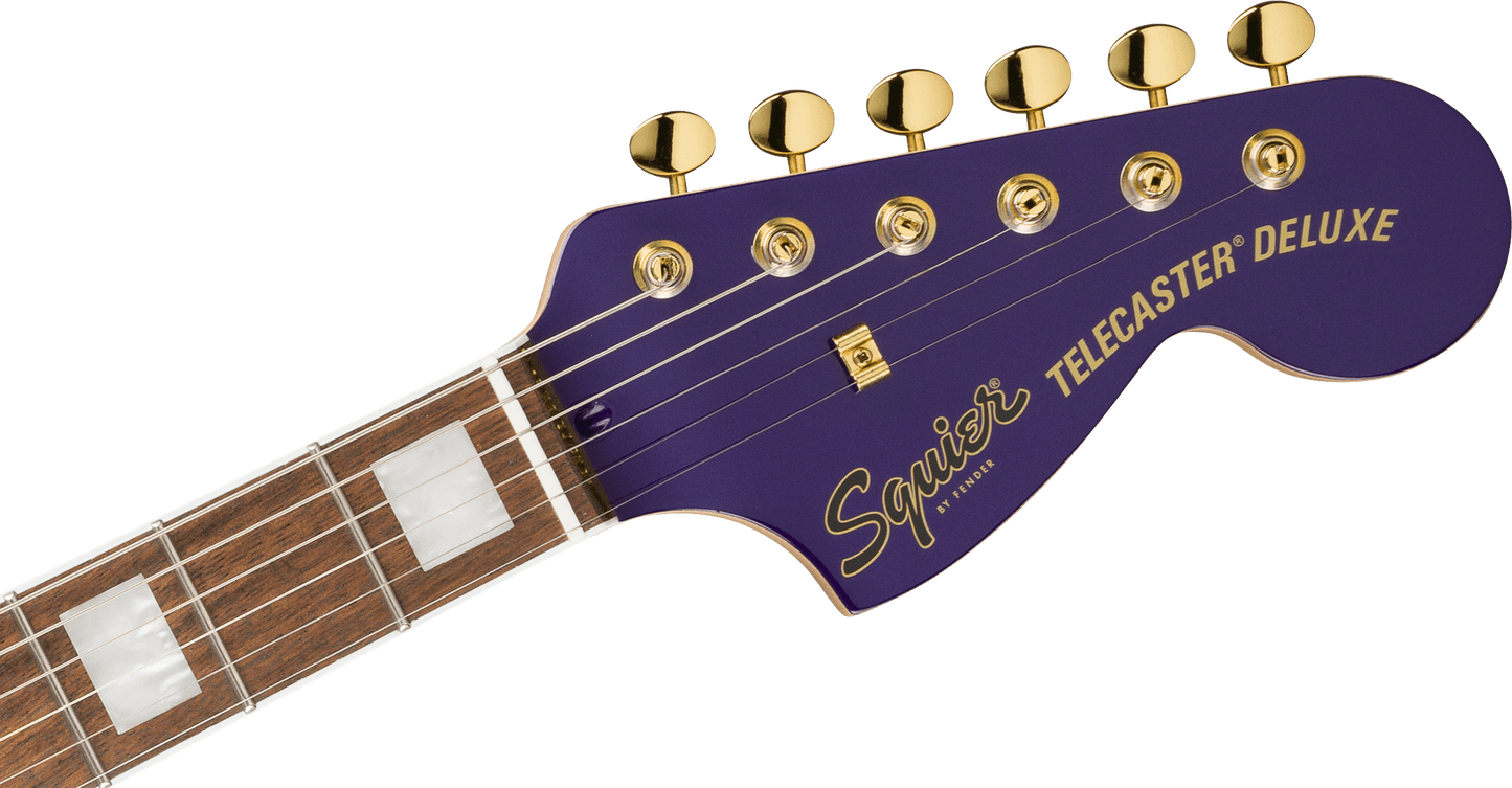 Squier Limited Edition Paranormal Troublemaker Telecaster Deluxe - Purple Metalic from Joondalup Music Centre 4