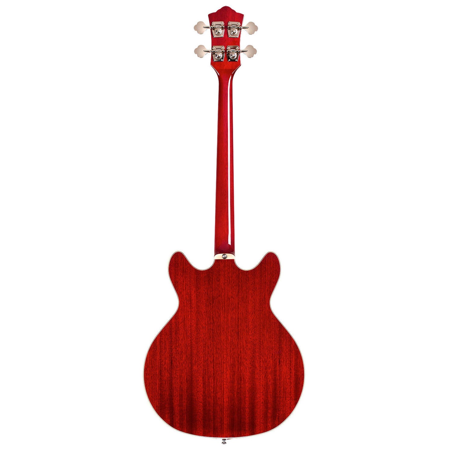 Guild Starfire 1 Short Scale Left Handed Bass Guitar - Cherry Red