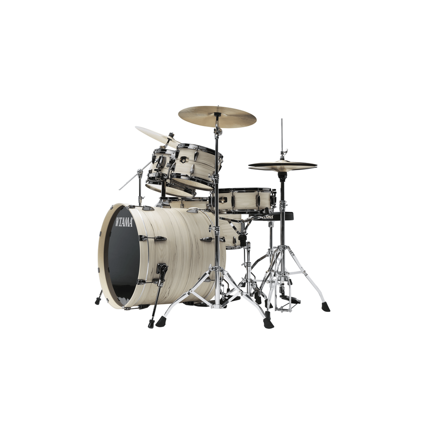 TAMA IP62H6WBN Limited Edition Imperialstar 6-Piece Drum Kit i-White Birch Wrap from Joondalup Music Centre 3