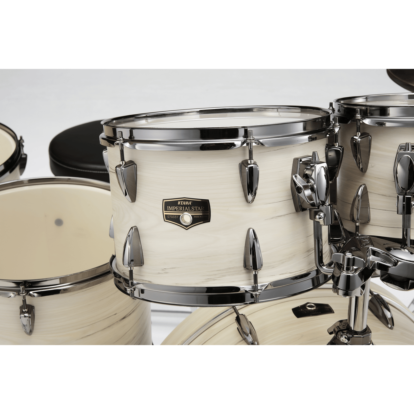 TAMA IP62H6WBN Limited Edition Imperialstar 6-Piece Drum Kit i-White Birch Wrap from Joondalup Music Centre 4