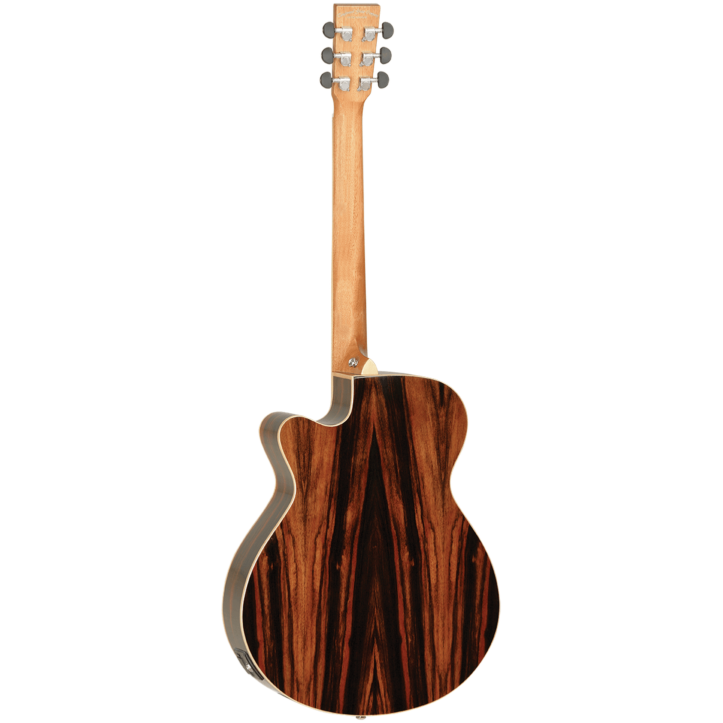 Tanglewood TDBTSFCEAEB Discovery Exotic Superfolk Acoustic Guitar - Ebony-ACOUSTIC GUITAR-Joondalup Music Centre
