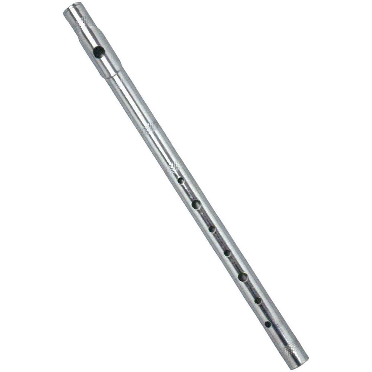 Maxtone 7-Hole Stainless Steel Flute in Nickel Plated Finish (Key of C)