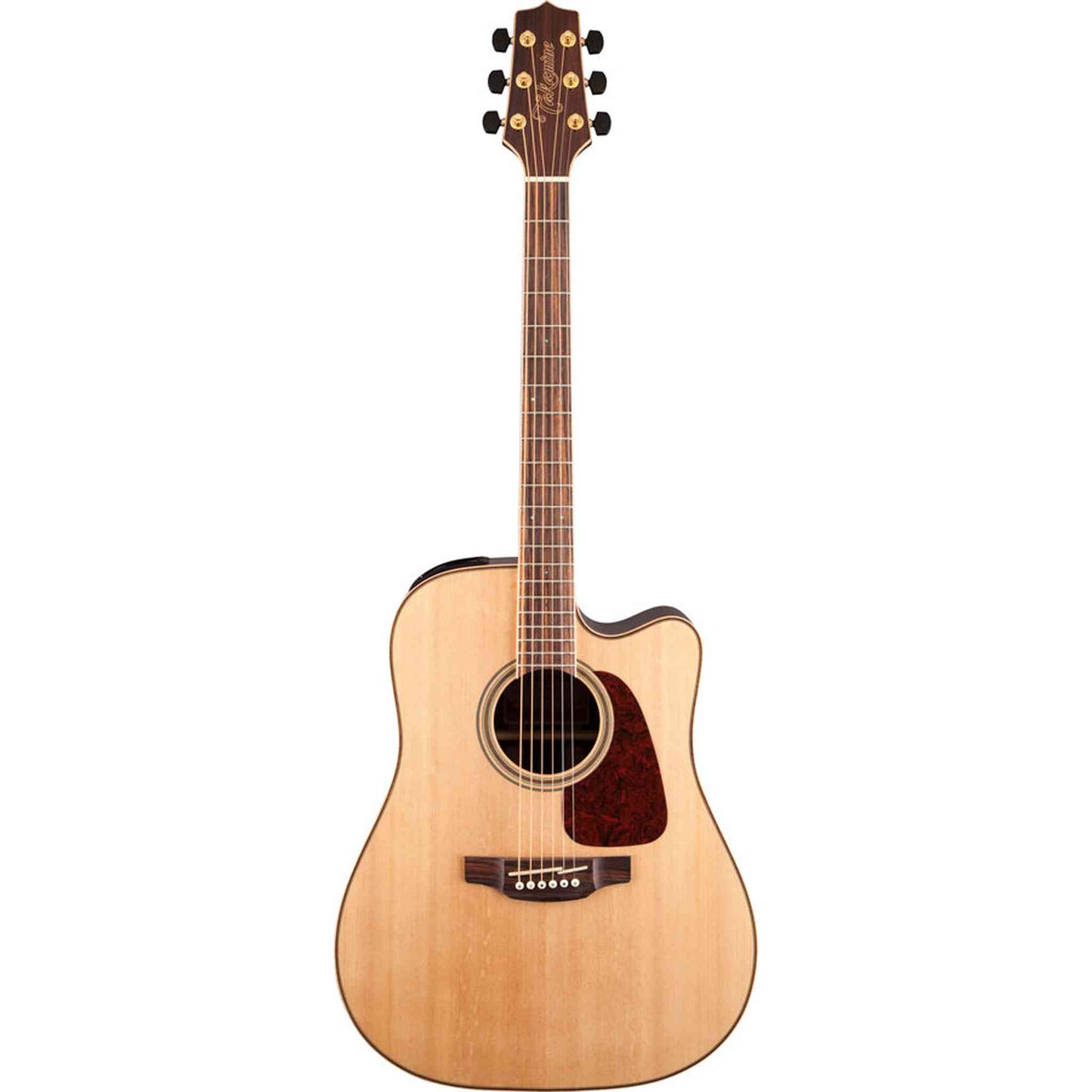 Takamine G90 Series Acoustic Guitar - Natural Gloss Finish - 3-Piece Back
