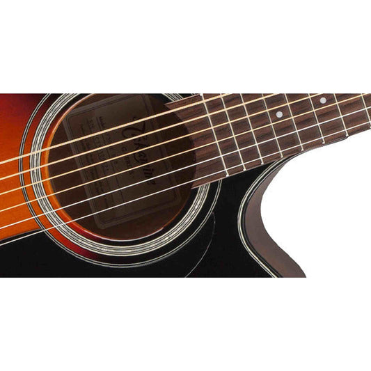 Takamine G30 Series FXC Acoustic Guitar - Brown Sunburst close up
