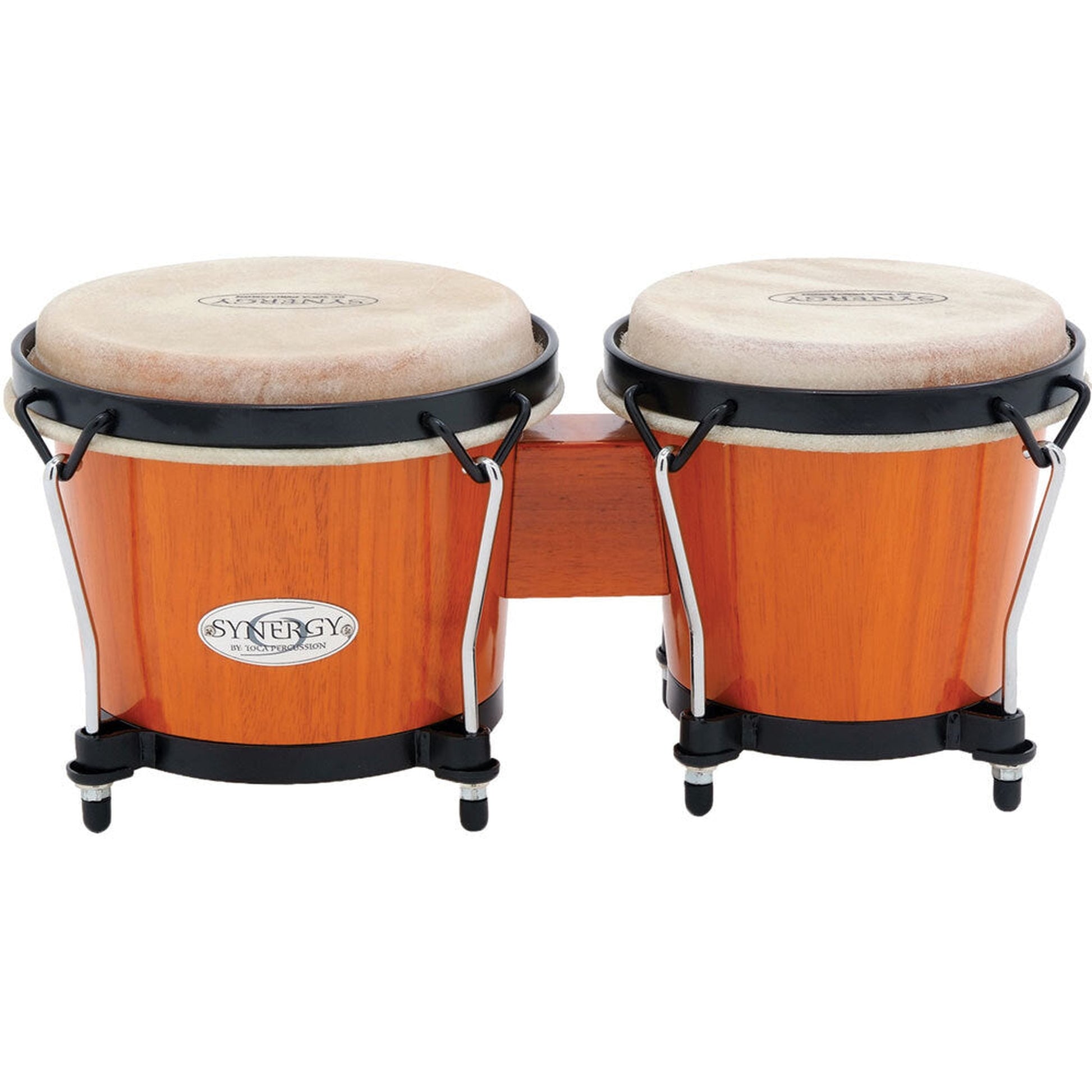Toca 6 & 7" Synergy Series Wooden Bongos - Amber - Joondalup Music Centre