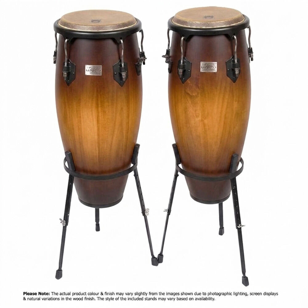 Toca 10 & 11" Players Series Wooden Conga Set with Stand - Sunburst