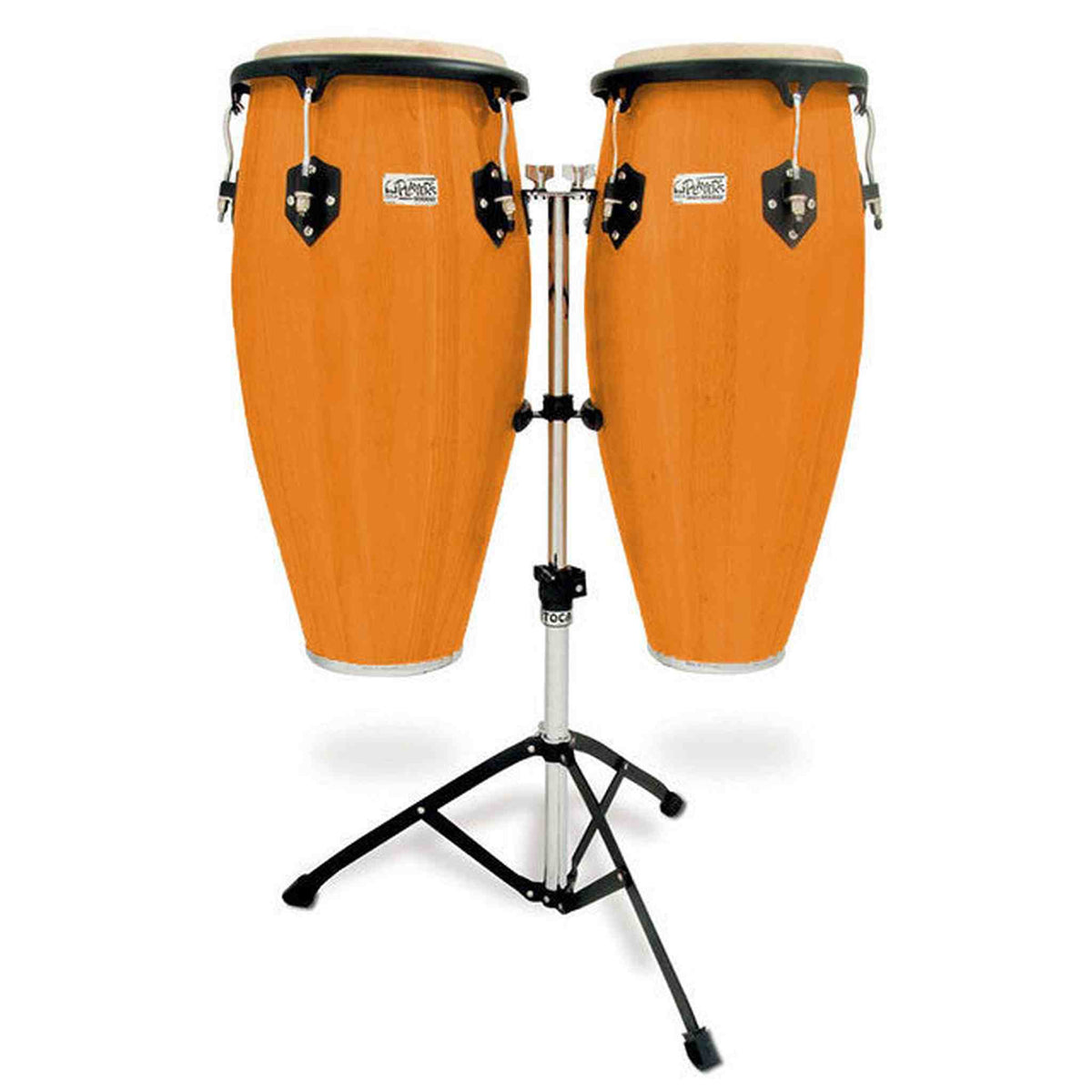 Toca 11 & 11"-3/4" Players Series Wooden Conga Set - Amber