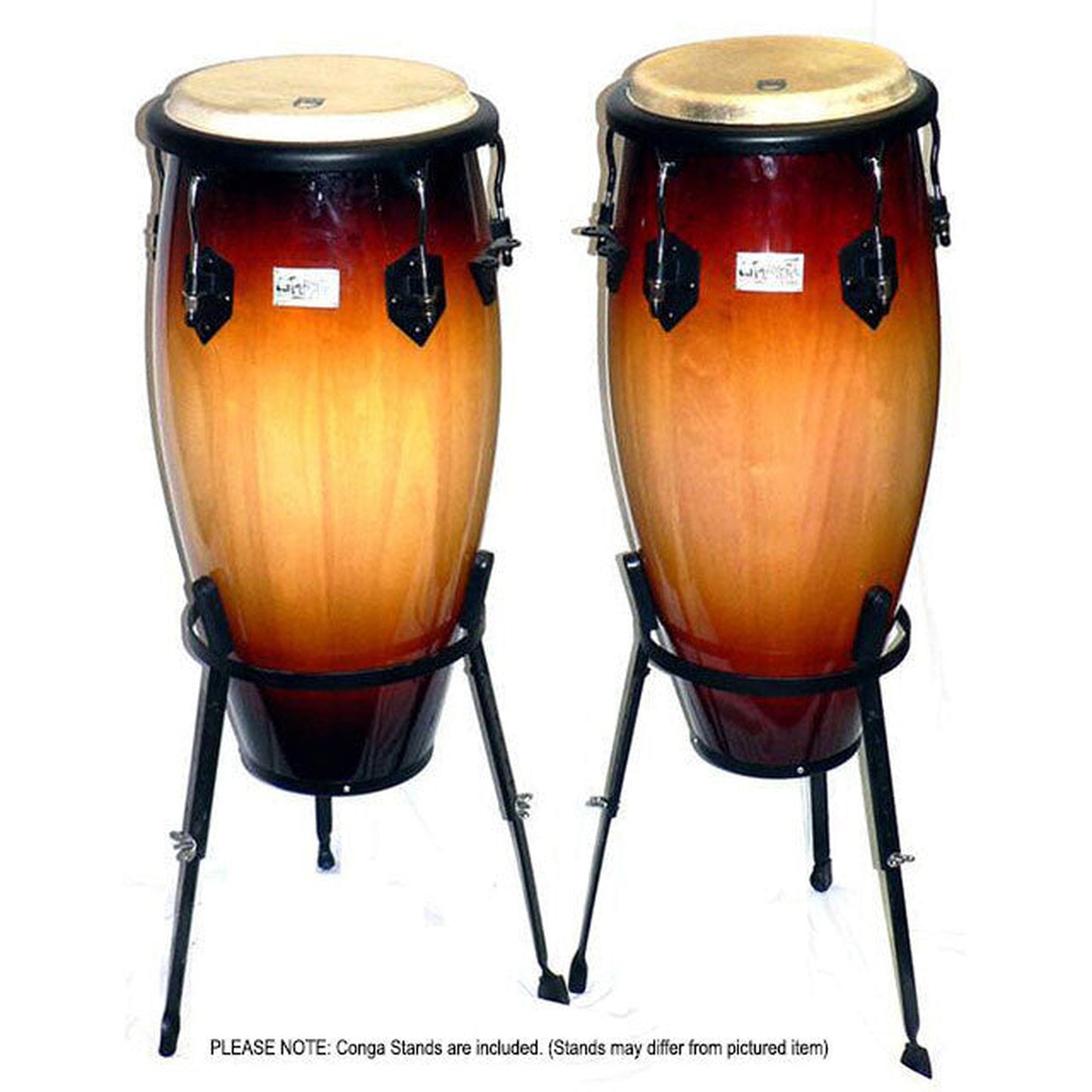 Toca 11 & 11-3/4" Players Series Wooden Conga Set - Sunburst - Joondalup Music Centre
