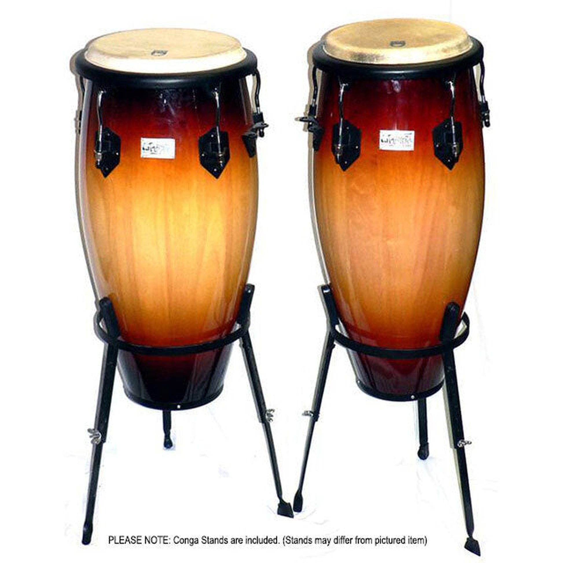 Toca 11 & 11-3/4" Players Series Wooden Conga Set - Sunburst - Joondalup Music Centre