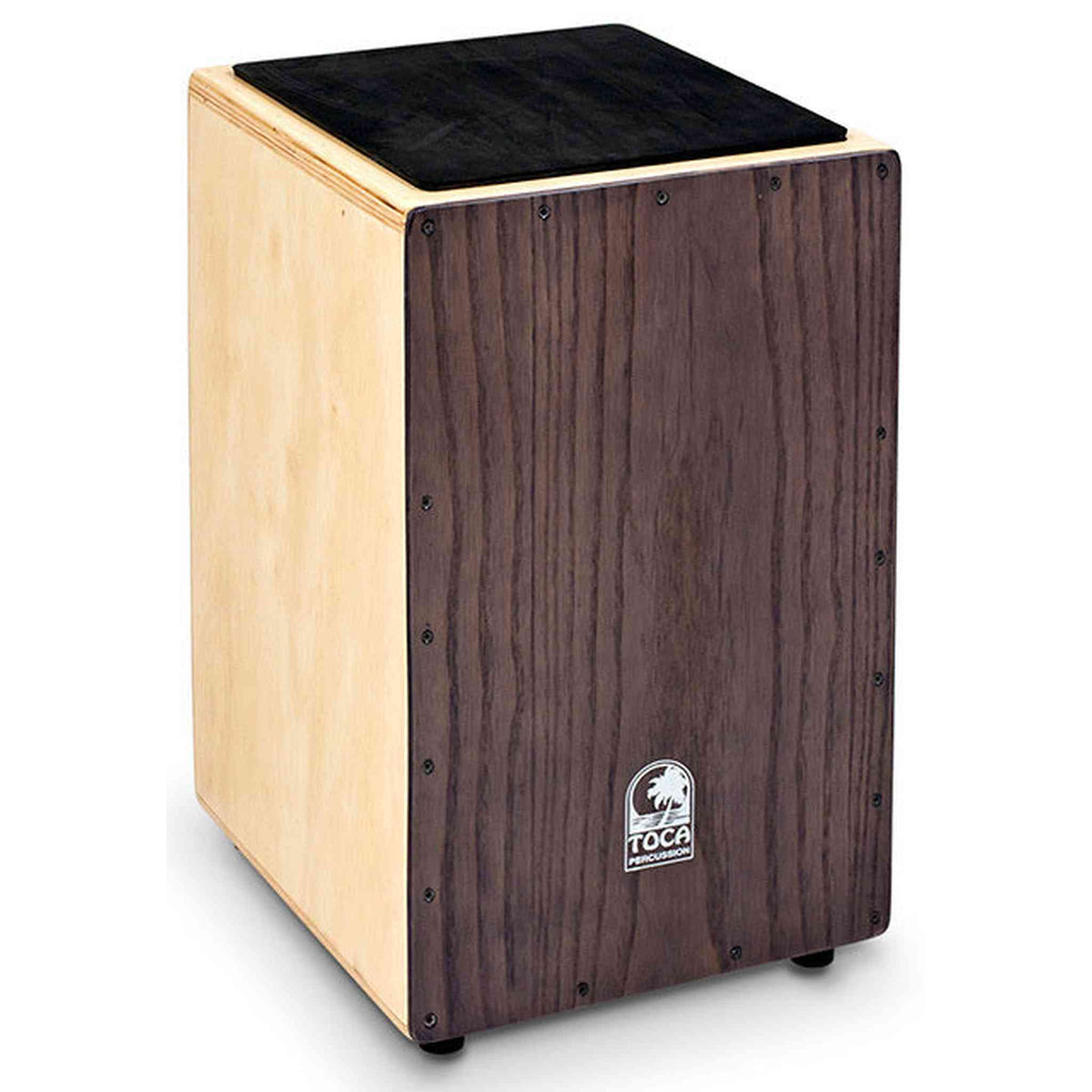 Toca Wooden Cajon in Natural w/ Ash Wood Front Plate