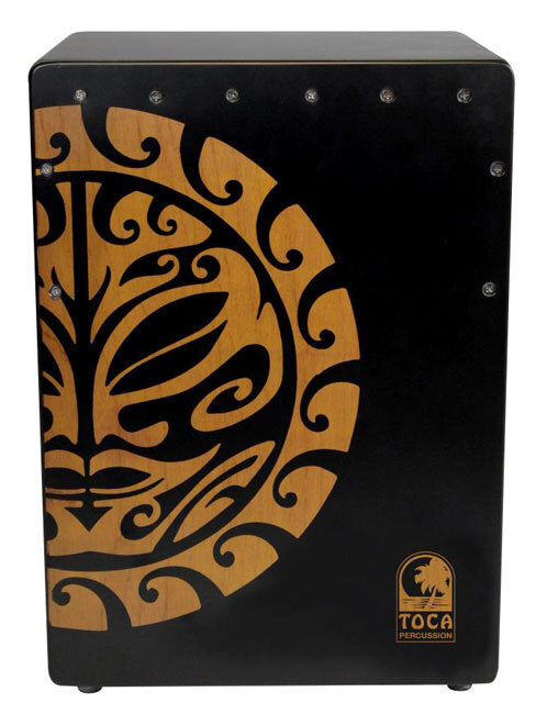 Toca Extended Range Bass Reflex Cajon - Tiger Mask Design