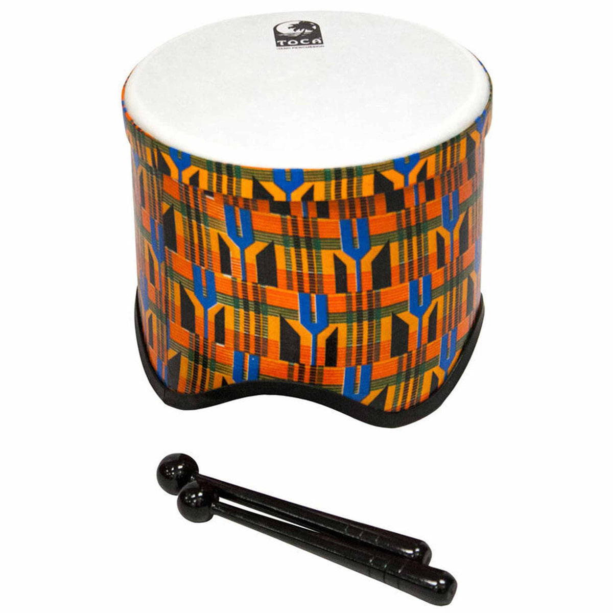 Toca Freestyle 2 Series 10" Tom Tom Drum in Kente Design