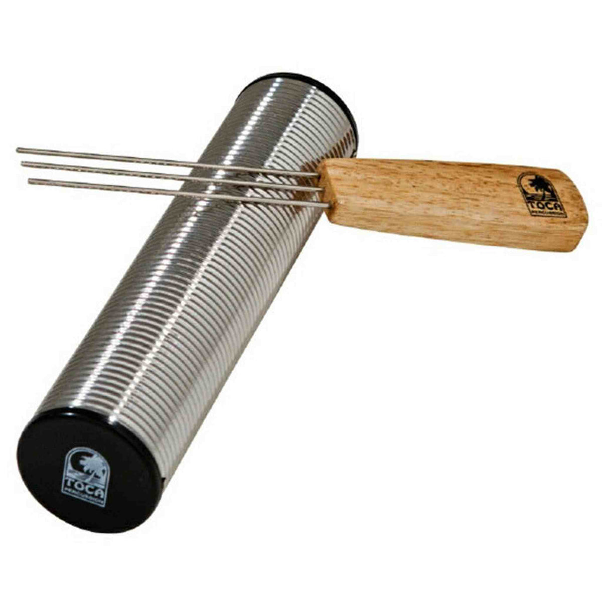 Toca Metal Guiro Shaker Hand Percussion Sound Effect