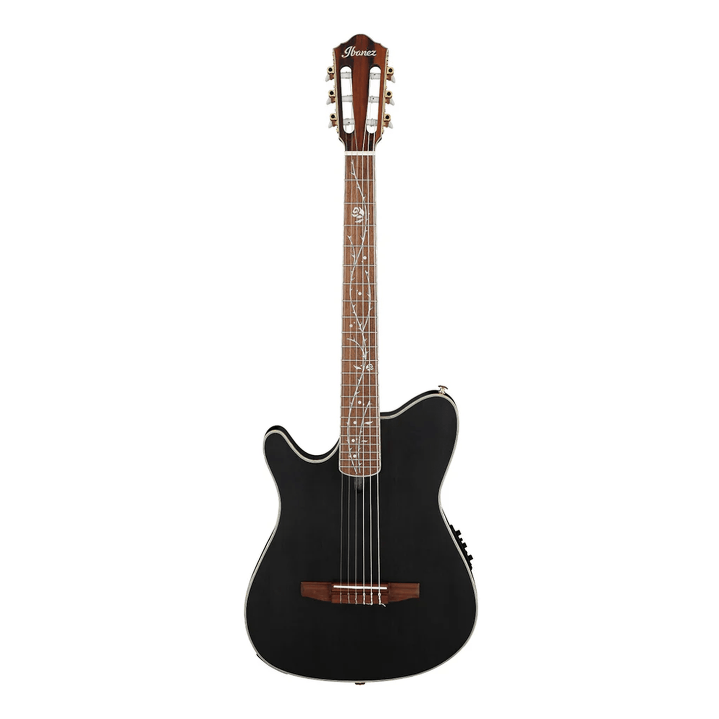 Ibanez TOD10NL TKF Tim Henson Left Handed Acoustic Guitar - Trans Black Flat