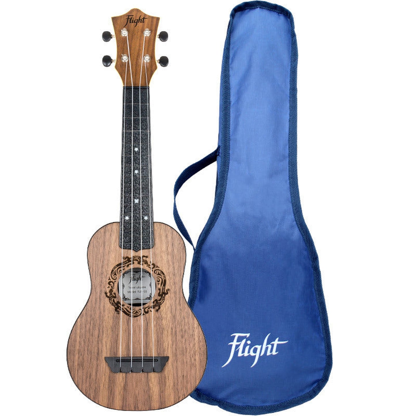 Flight TUS50 ABS Soprano Ukulele - Walnut - Joondalup Music Centre