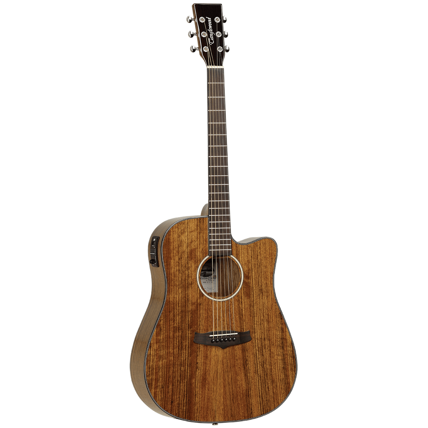 Tanglewood TW28CEXOV Winterleaf Exotic Acoustic Guitar - Ovangkol