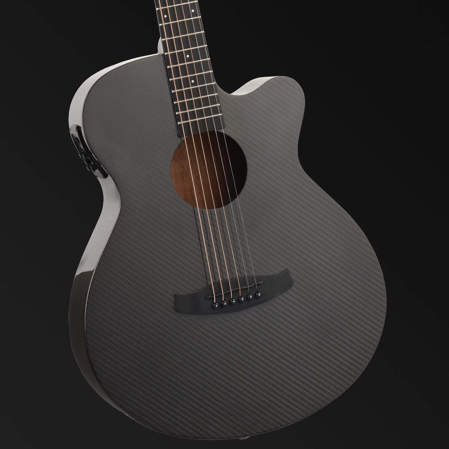 Tanglewood Winterleaf Carbon Fibre Super Folk C/E Acoustic Guitar