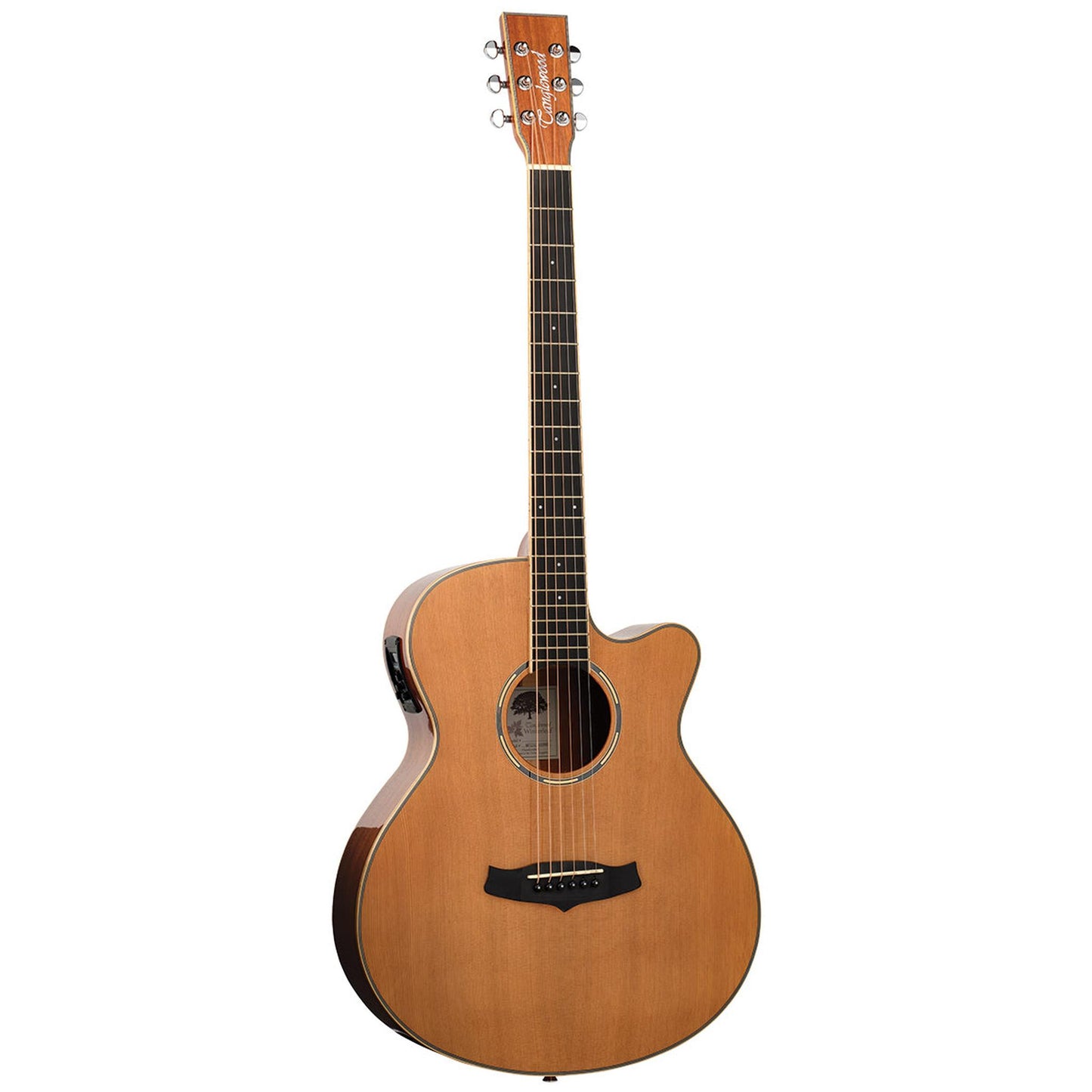 Tanglewood Winterleaf Pro Super Folk C/E Acoustic Guitar - Natural-ACOUSTIC GUITAR-Joondalup Music Centre