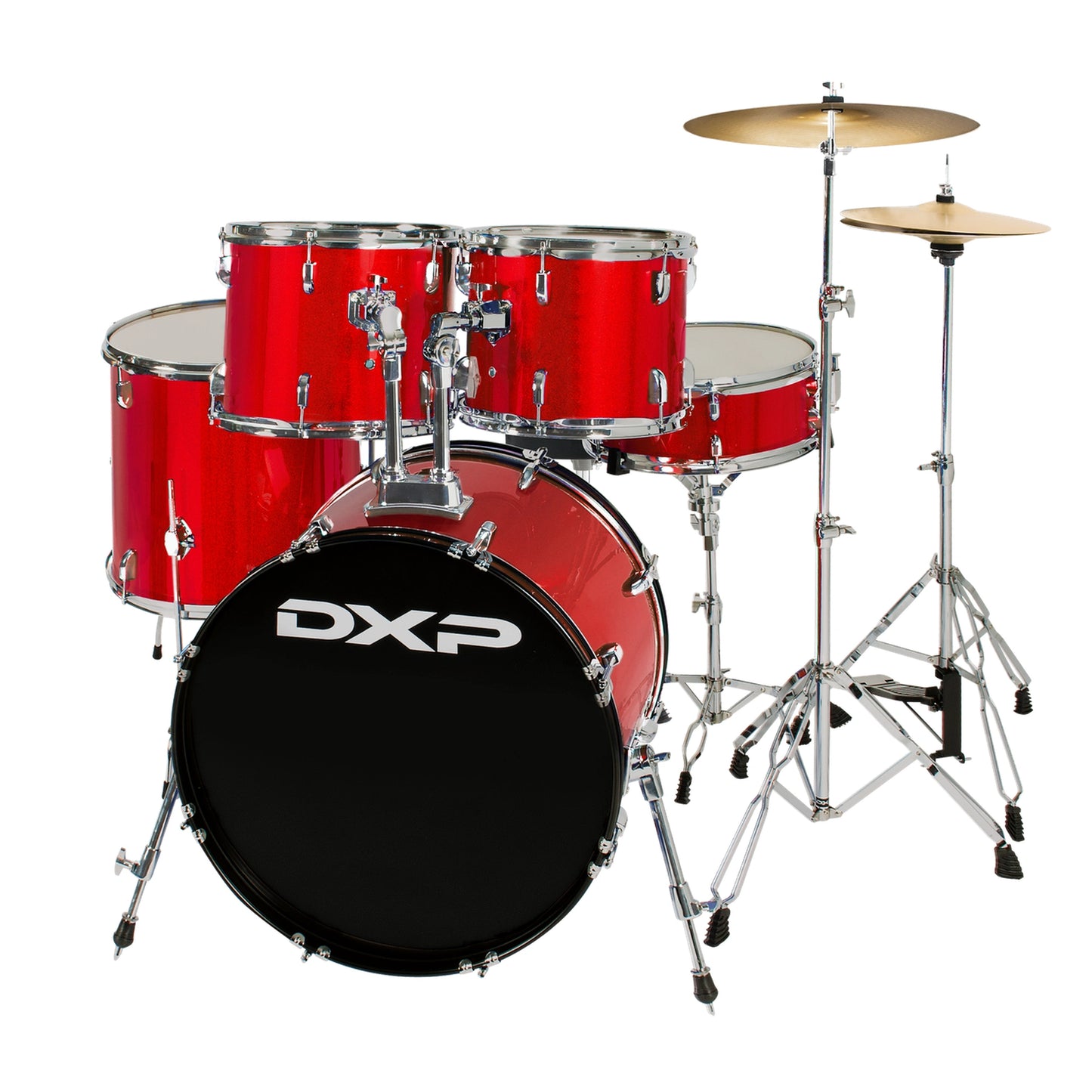 DXP TX04PCAS 5 Piece Drum Kit W/Cymbals