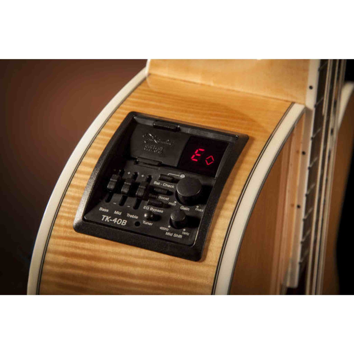 Takamine GB72 Series AC/EL Bass Guitar - Natural Finish 5
