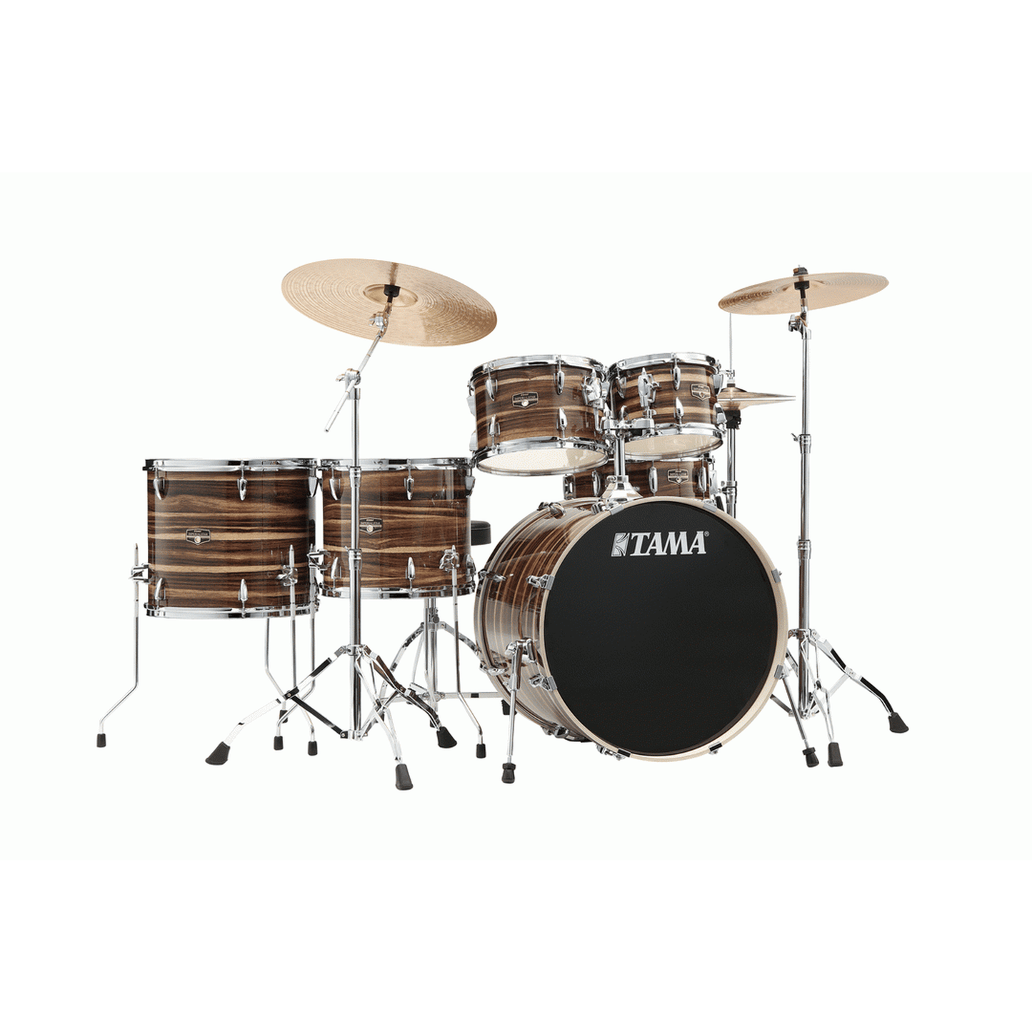 Tama IP62H6W CTW Imperialstar Poplar 6-Piece Drum Kit - Coffee Teak from Joondalup Music Centre